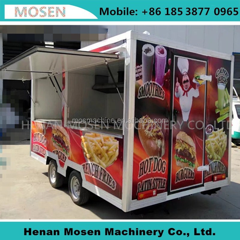 Mobile electric tricycle motorcycle waffle carts food cart for sale