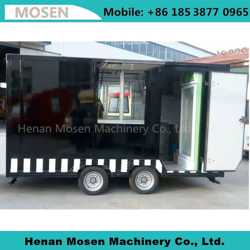 China bbq trailer/coffee shop kiosk designs/ fast food carts for sale