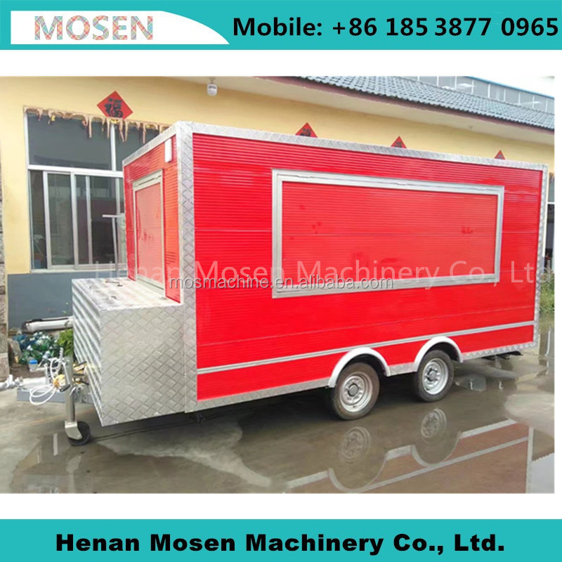 Factory Price Concession Food Trailer/Mobile Food Kitchen Truck/Ice Cream Food Trailer Truck