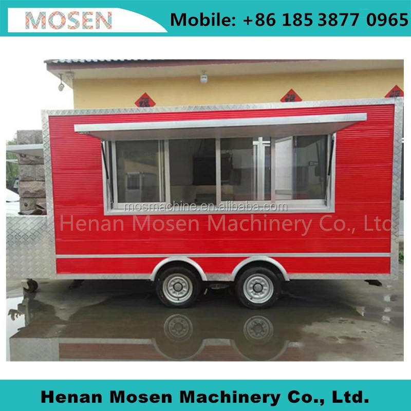 Factory Price Concession Food Trailer/Mobile Food Kitchen Truck/Ice Cream Food Trailer Truck