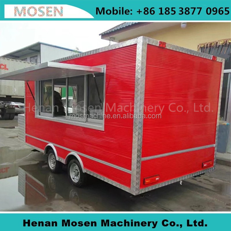 Factory Price Concession Food Trailer/Mobile Food Kitchen Truck/Ice Cream Food Trailer Truck