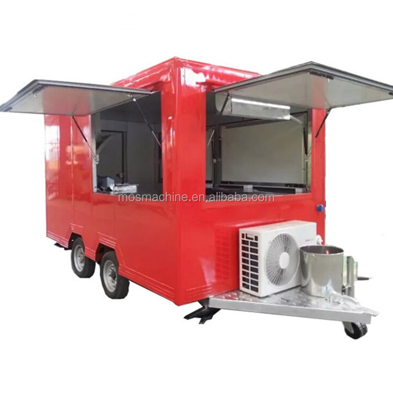 food trolley cart / churros food trailer/ coffee trucks for sale