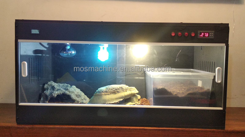 Temperature controller reptile cage Pet House Carriers acrylic reptile terrarium cage