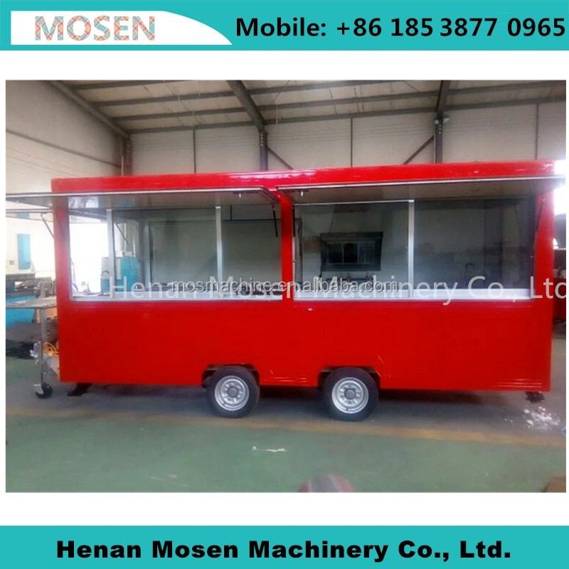 2023 China Mobile Food Trailer Food Concession Trailer Catering Ice Cream Trailer for sale