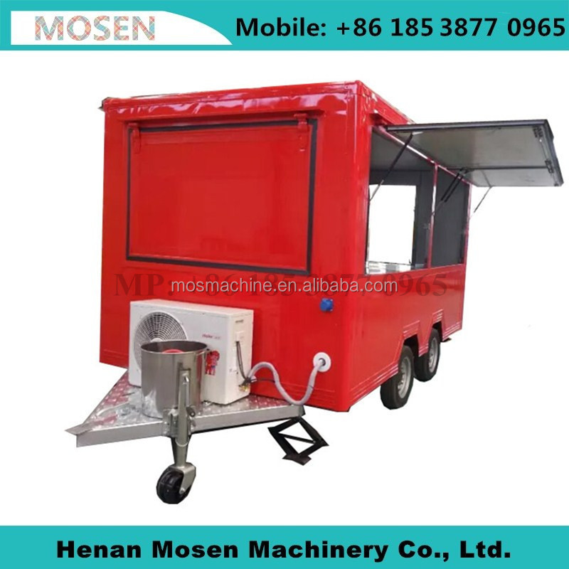 Mobile Churros Vending Trailer/Ice Cream Cart/Crepe Food Truck For Sale