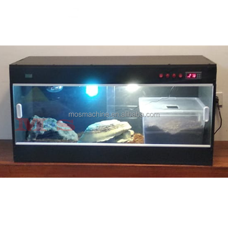 Temperature controller reptile cage Pet House Carriers acrylic reptile terrarium cage