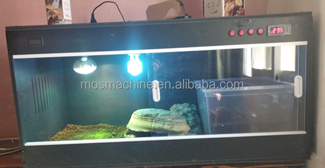 Temperature controller reptile cage Pet House Carriers acrylic reptile terrarium cage