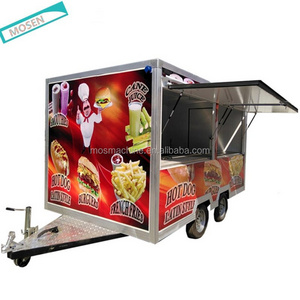 Mobile electric tricycle motorcycle waffle carts food cart for sale