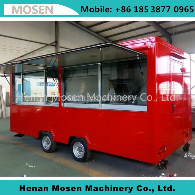 2023 China Mobile Food Trailer Food Concession Trailer Catering Ice Cream Trailer for sale