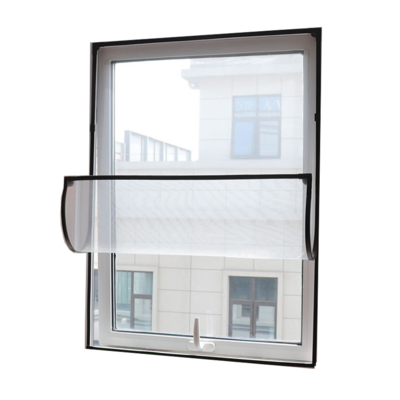 Wholesale Custom Magnetic Mosquito Window Net Pvc Strips Fly Screen Window Fiberglass Mesh Insect Magnetic Strip Screen Window