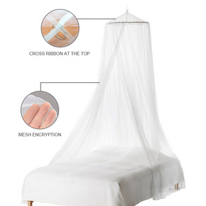 Fabric Mosquito Net Bed Polyester Crib White Hanging Baby Mosquito Net Wholesale Mosquito Net for Bed