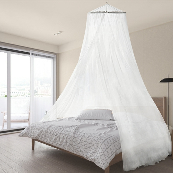 Fabric Mosquito Net Bed Polyester Crib White Hanging Baby Mosquito Net Wholesale Mosquito Net for Bed