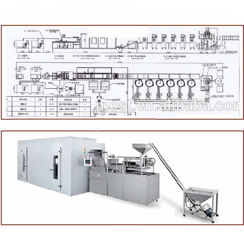 Z1455 healthy snack chocolate nut cereal energy bar making machine