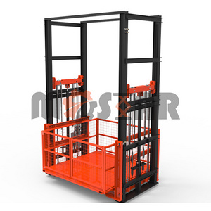 2 tons hydraulic platform lift warehouse goods lift goods lift for truck