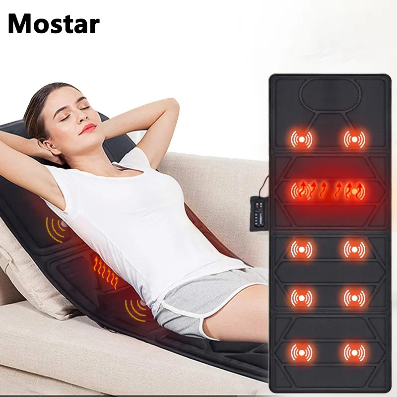 Mostar New Design Full Body Ceragem Massage Bed Cushion With Vibrating Infrared Heating Pad