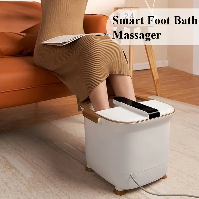 Mostar Foot Spa Bath Massager With Massage Roller Pedicure Foot Spa Tub For Foot Stress Relief