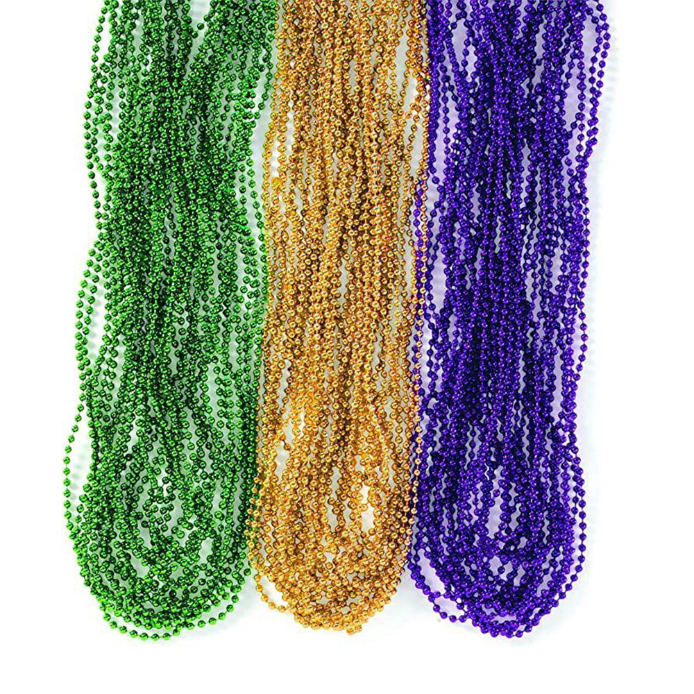 6mm Mardi Gras Bead  33