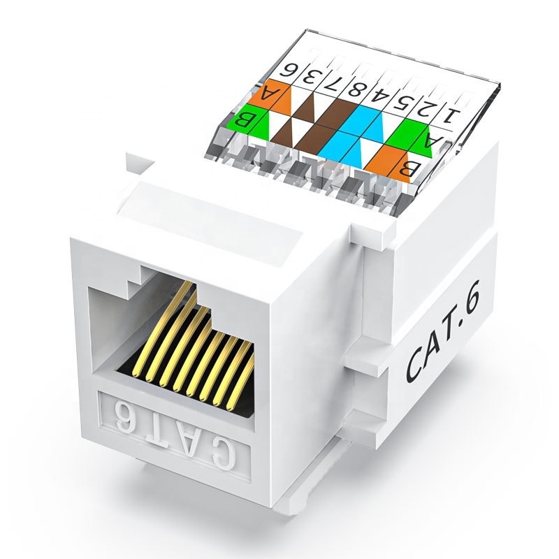 high quality rj45 rj11 rj12 modular tool free  jacks cat53 cat3 cat5e cat6 90 degree rj45 keystone jacks tooless keystone jack