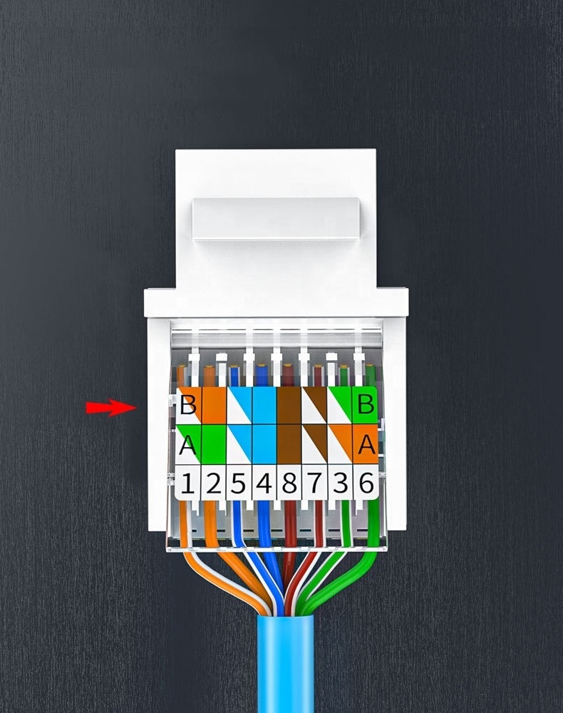 high quality rj45 rj11 rj12 modular tool free  jacks cat53 cat3 cat5e cat6 90 degree rj45 keystone jacks tooless keystone jack