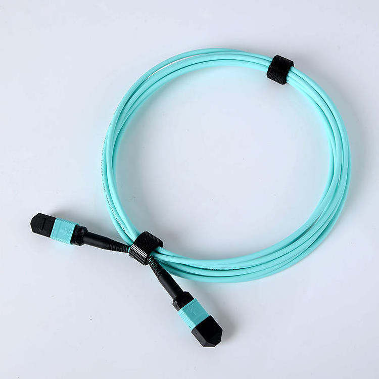 High quality single mode jumper splitter multimode patch panel fiber optic pigtail mpo connector