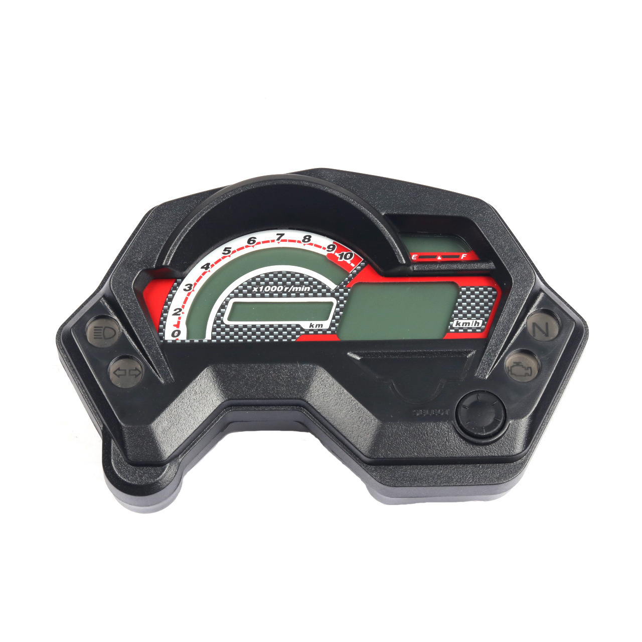 LCD Digital Universal Speedometer Motorcycle Instrument  Odometer Meter For fz16 FZ16 Motorbike Dashboard