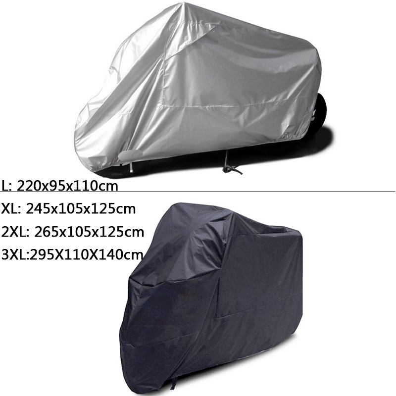 Motorcycle Cover Bike All Season Waterproof Dustproof UV Protective Outdoor Indoor Moto Scooter Motorbike Rain Cover