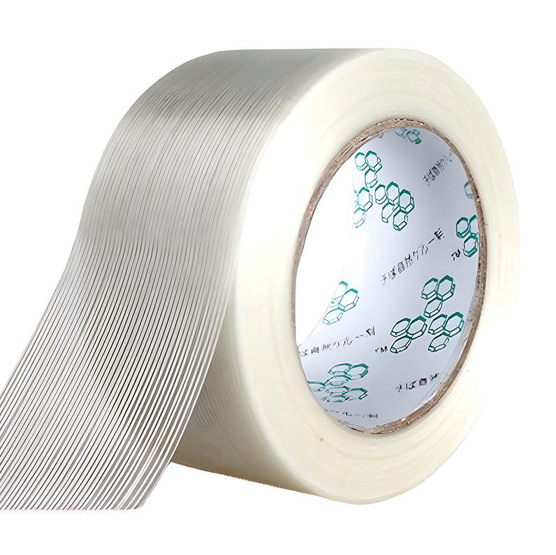 Heavy Duty Battery Reinforced Glass Self Adhesive Strapping Fiber Fiberglass Filament Tape For Li-Ion Battery