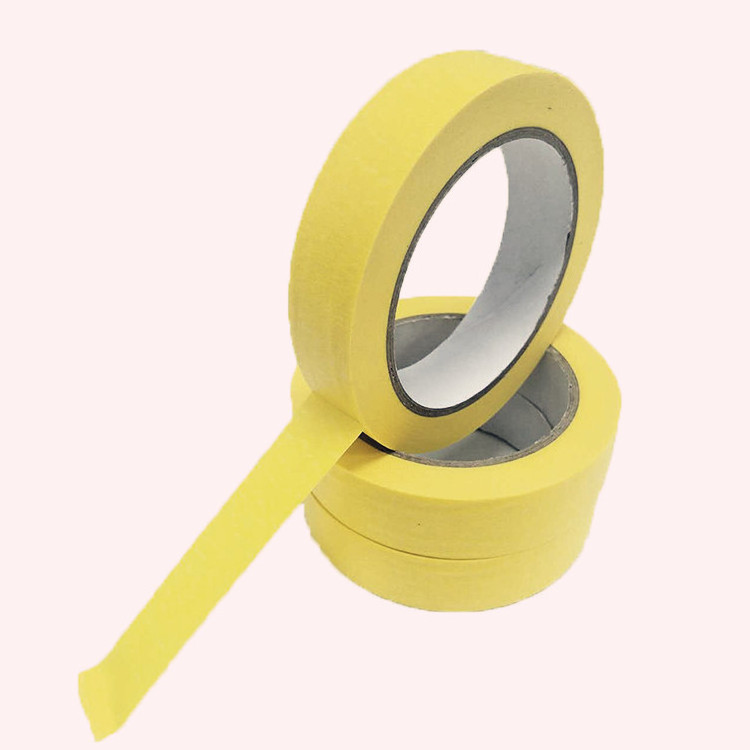 Painting Covering Tape,Car Automotive Masking Tape,Soft Textured Masking Tape Protective Crepe Paper Tape For Painting