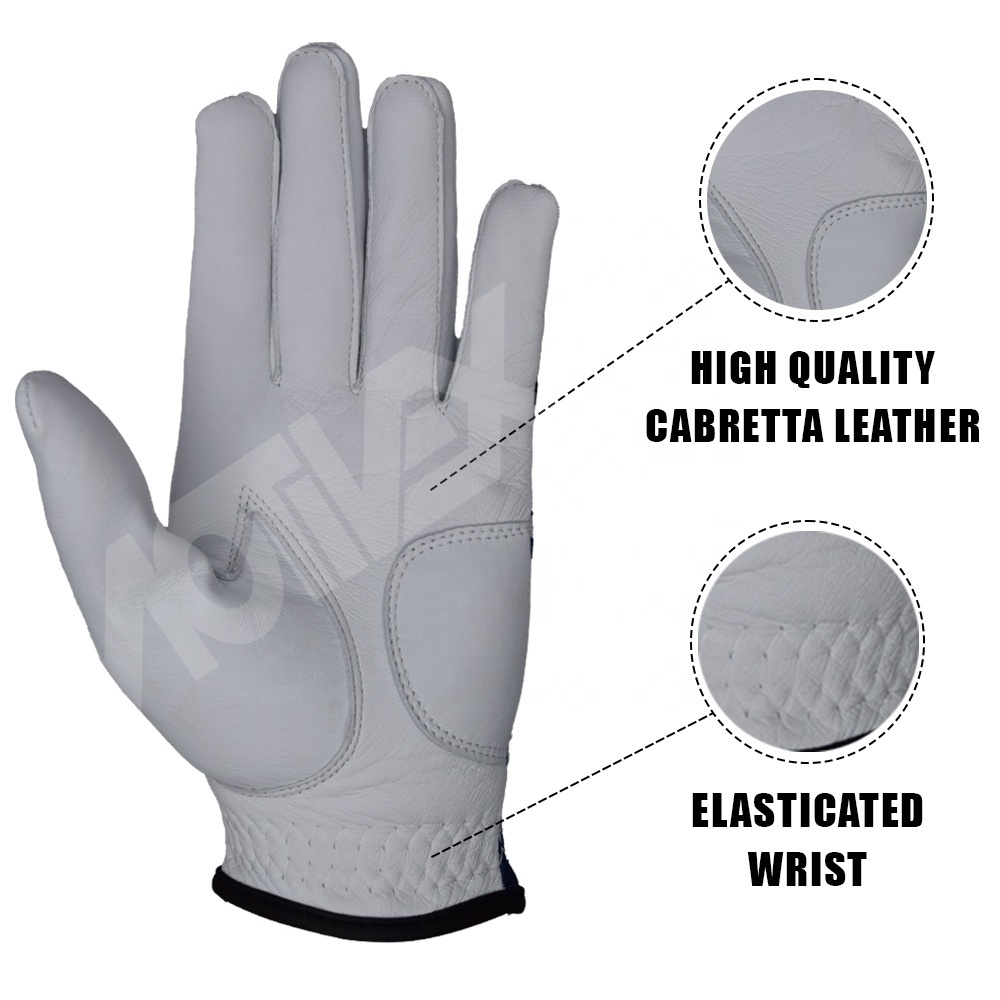 Premium 2023 Wholesale Custom USA Golf Gloves Synthetic Cabretta Leather, Reinforced Palm, Pro Golfers Your Country Golf Gloves