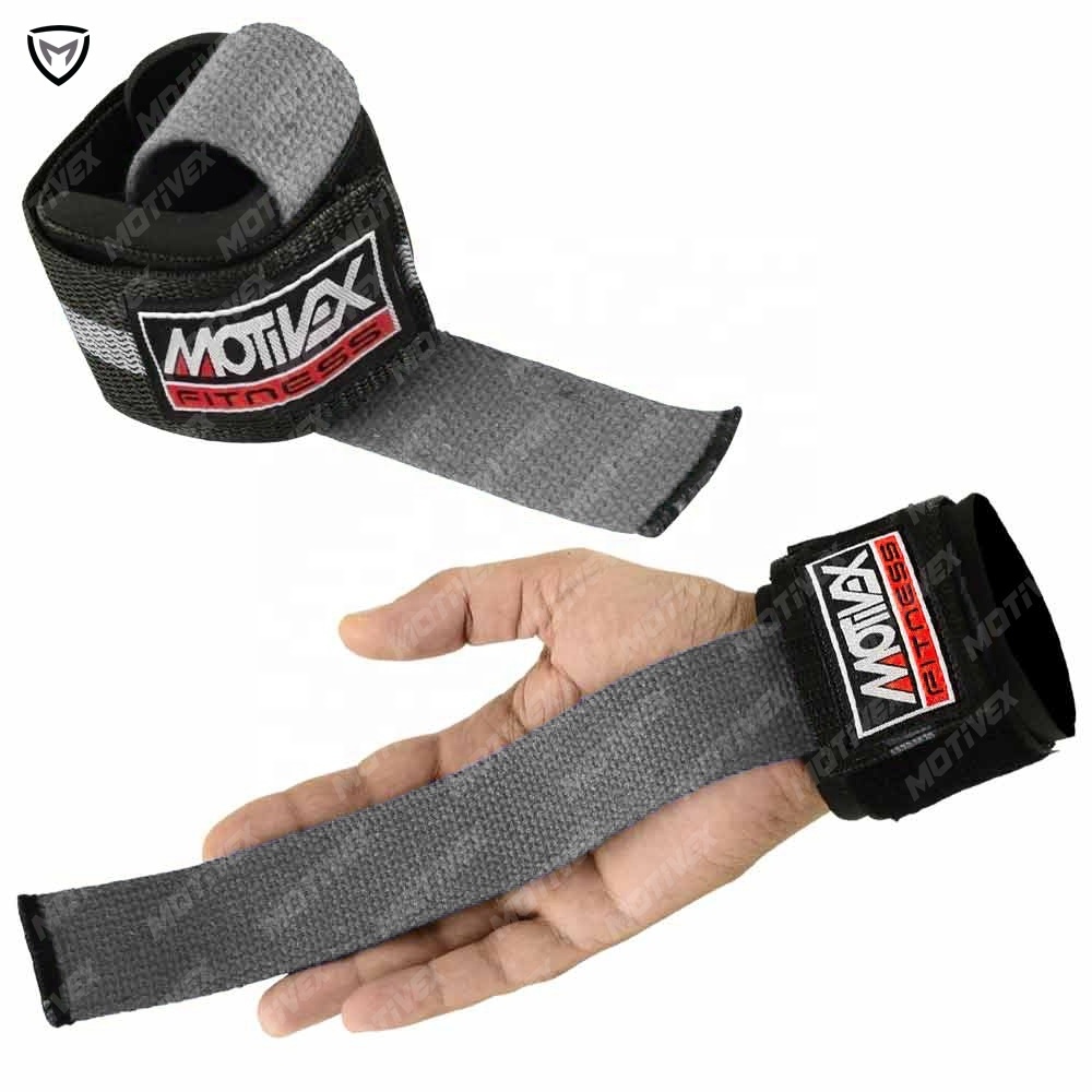 Wholesale Powerlifting Straps Neoprene Wrist Support Deadlift Training Gym Accessories Weight Lifting Strap