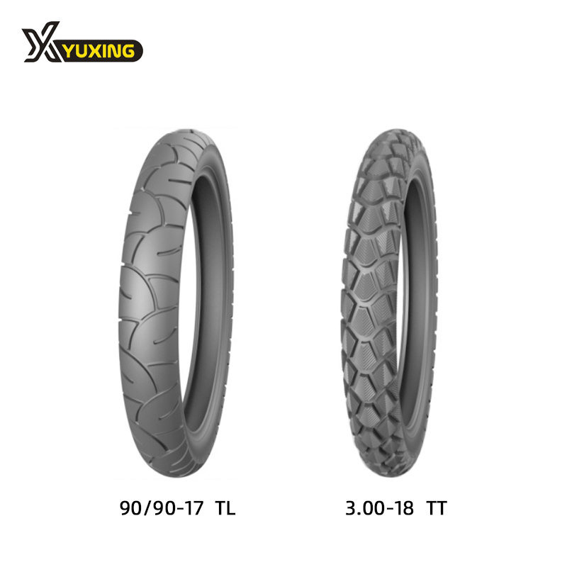 Durable Motorcycle Tubeless Tires 90/90-17 90/110-16 3.50-10 3.50-12 For CG 125 150 cc Motor CGL GN Scooter Motorcycle