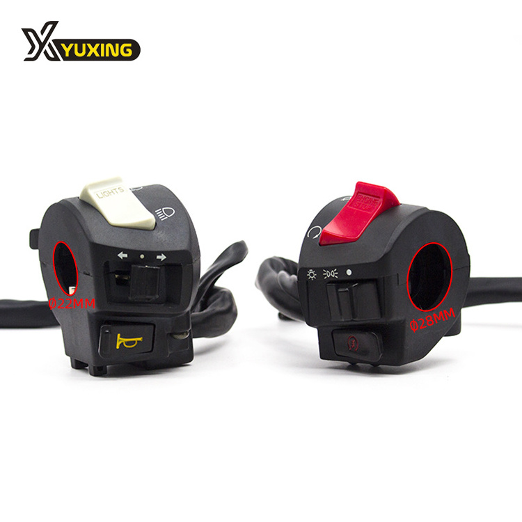 Wholesale Durable Motorcycle Control Handlebar Switch Motorcycle Left Right Handle Switch