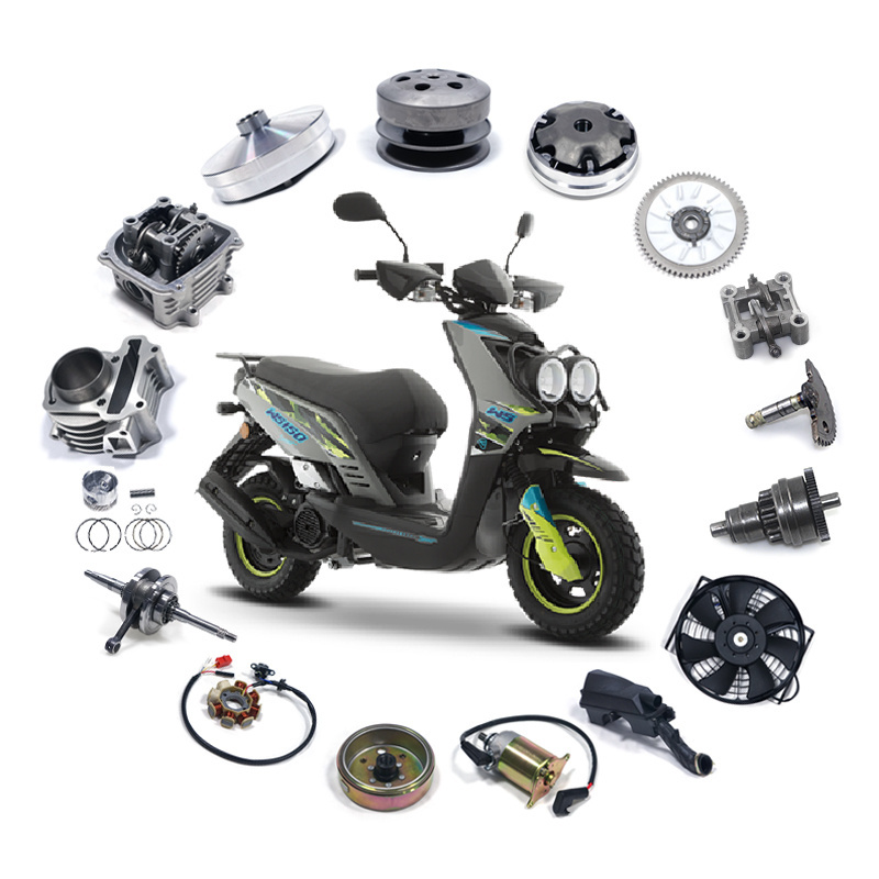 repuestos por mayor de gy6 moto engine partes para Italika WS150 sport a gasolina 150cc motonetas refacciones GY6 engine partes