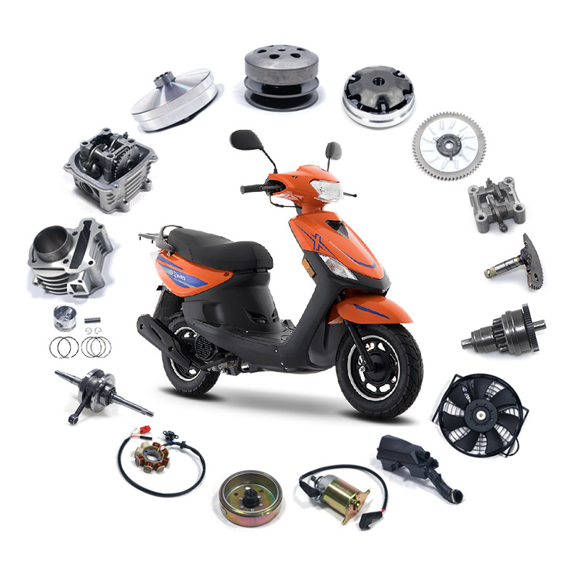 Wholesale High Quality 125cc GY6 Engine Moto Scooter Spare Parts Italika X125 Scooter Engine Parts