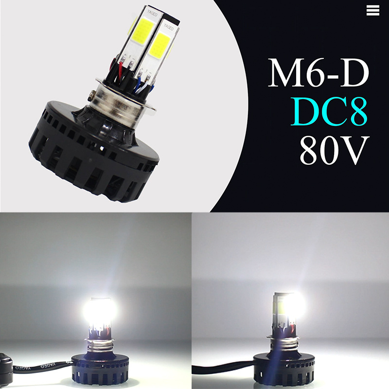 Motoled Universal Classic Bike Motorcycle LED Headlight