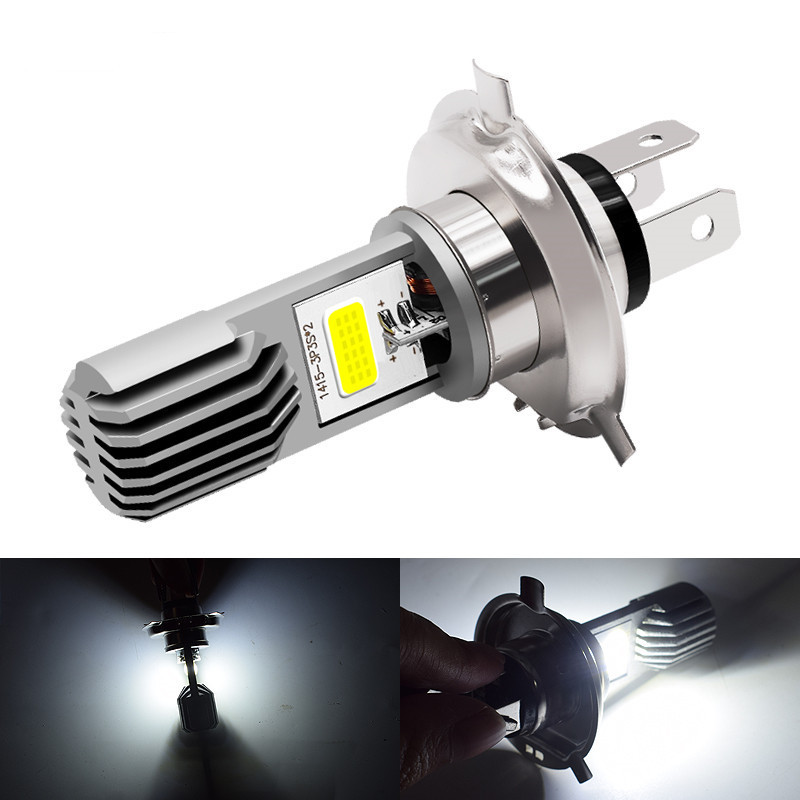 H4 Led Motorcycle Headlight P15D H6M Led Moto Bulbs Hi Lo beam Super Bright Motorbike Head Lamp Scooter Lighting 6000K