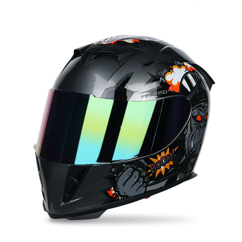 Mosaike High Quality Factory Wholesale  New Super Cool Custom Full Face Men Motorcycle Helmet