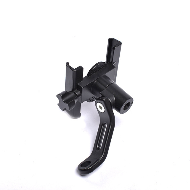 Hot selling metal aluminum alloy motorcycle rearview mirror phone stand holder