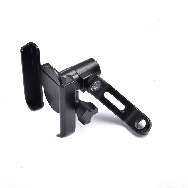 Hot selling metal aluminum alloy motorcycle rearview mirror phone stand holder