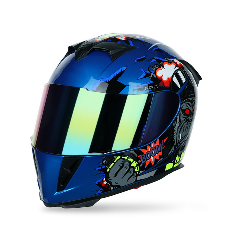 Mosaike High Quality Factory Wholesale  New Super Cool Custom Full Face Men Motorcycle Helmet