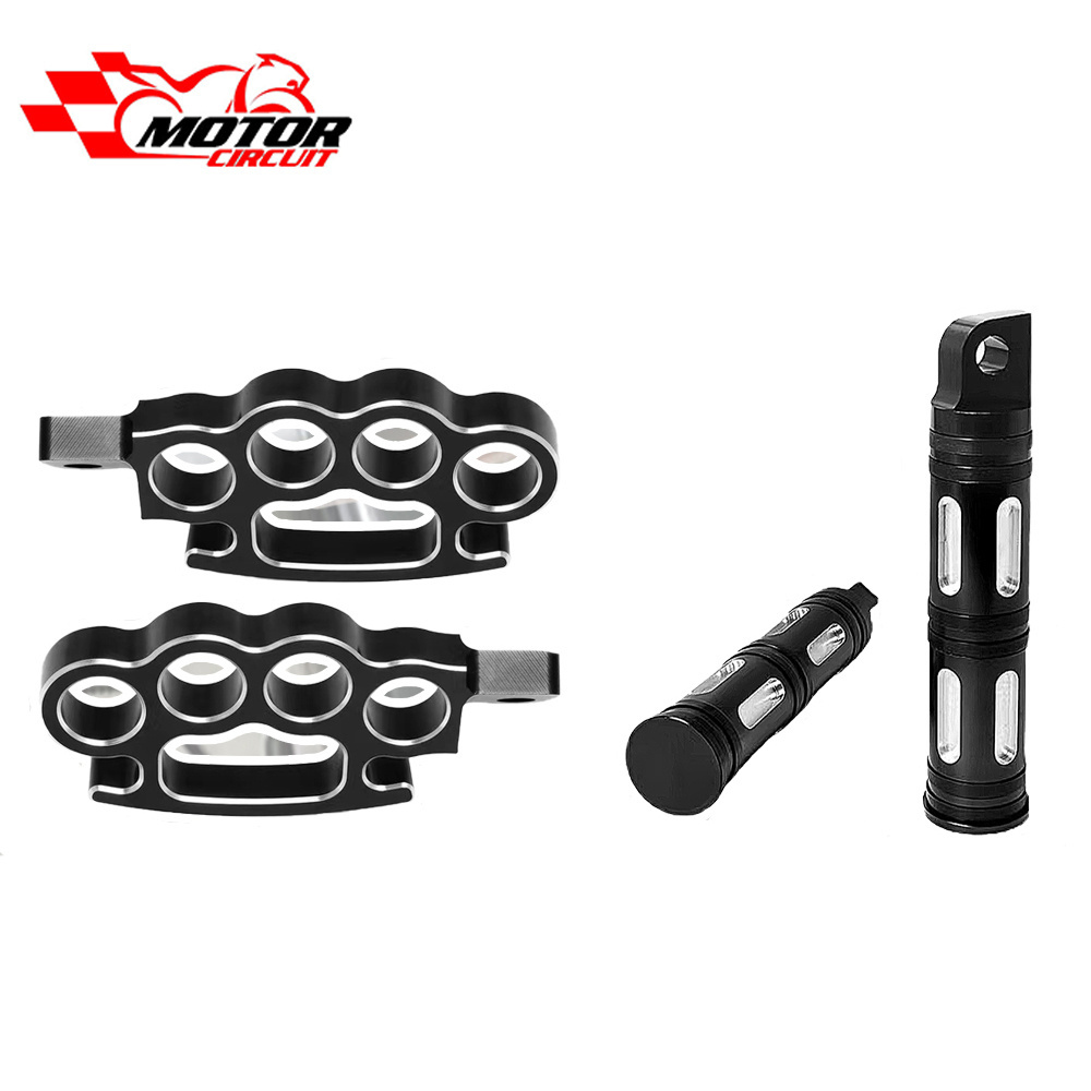 Wholesale Motorbike Aluminium Alloy Handle Grip Foot Pegs Fuel Tank Cap For Harley Davidson Motorcycles Accessories Spare Parts