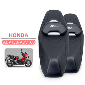 Luxury Leather Double Seat Motorcycle Rear Seats Cushion For Honda Adv150 Motorcycle Modified Accessories Spare Parts