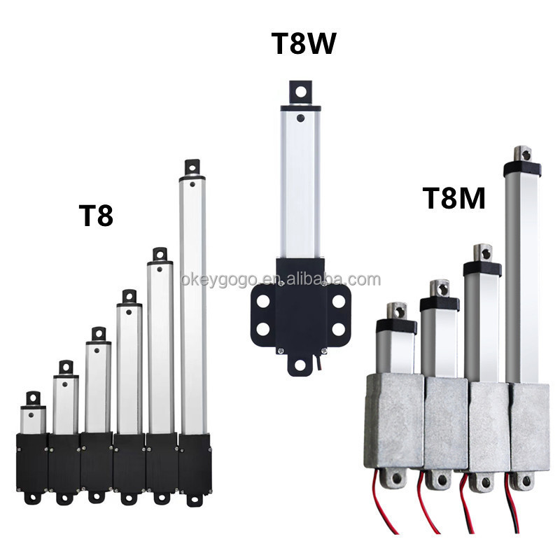 6V 12V  24V  10/17.5/21/25/30/50/75/100MM Stroke Micro Mini Linear Actuator Linear Stepper 5V 30mm Linear Electrical Actuator