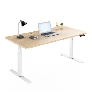 High Quality Ergonomic Modern Office Computer Table Sit Stand Desk Dual Motor Standing Desk Electric Height Adjustable Desk