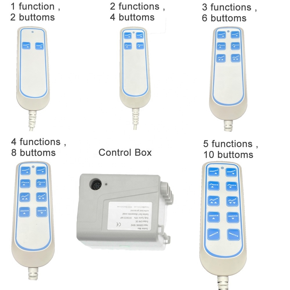 Wholesale Remote Hand Panel Linear Actuator Controller Actuator Linear 12V 24V Electric Control Box For Smart Home  Bed Motor