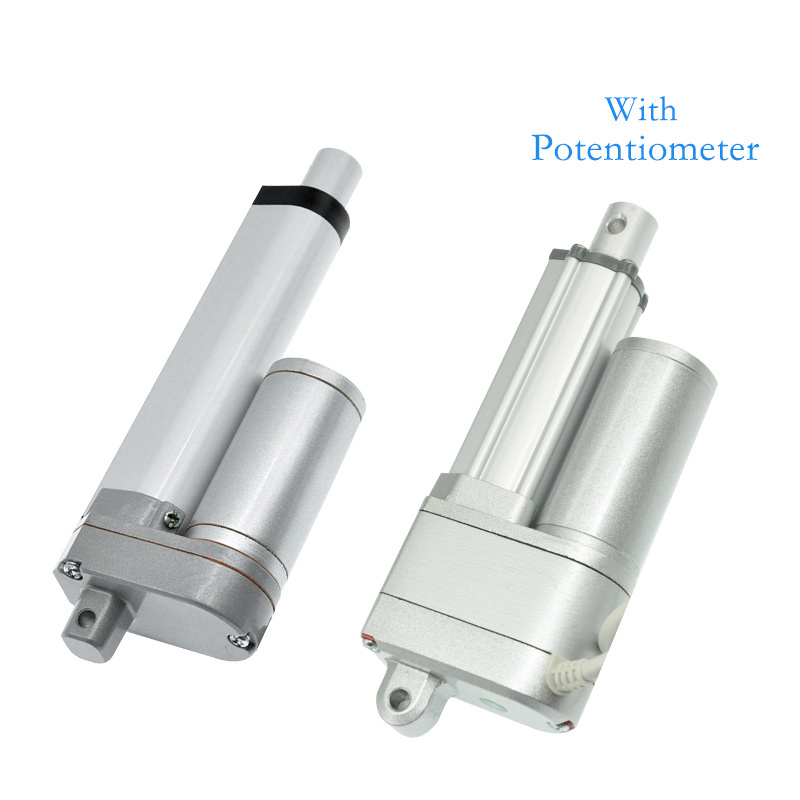 DC Telescopic Motor 24V 1500N IP65 Waterproof Micro Linear Actuator For Cosmetic Instrument