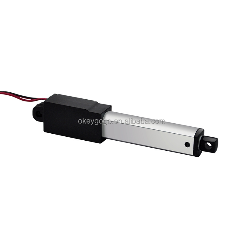 12VDC Smart Electric Linear Actuator with Internal Limit Switch Mini Linear Actuator Motor for Automotive Industry