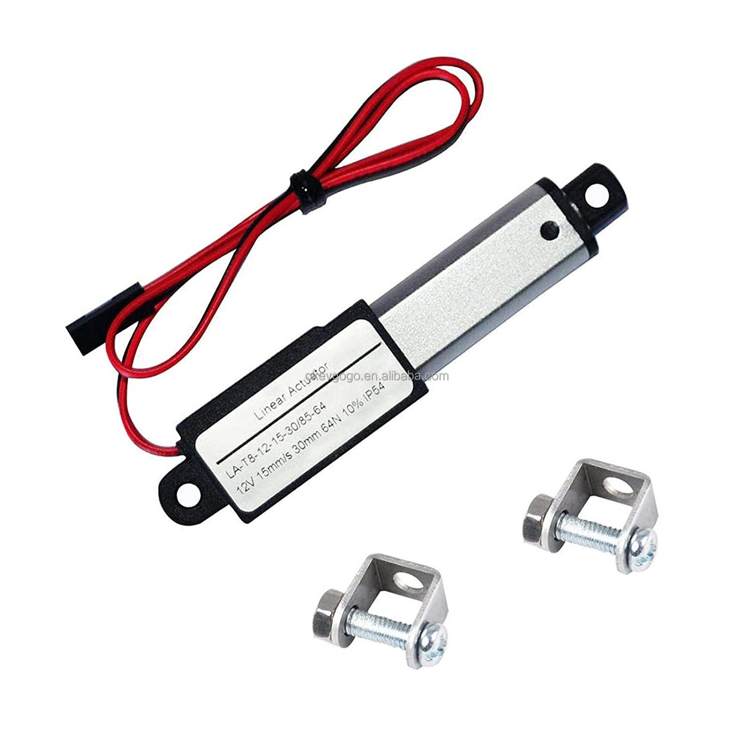 12VDC Smart Electric Linear Actuator with Internal Limit Switch Mini Linear Actuator Motor for Automotive Industry