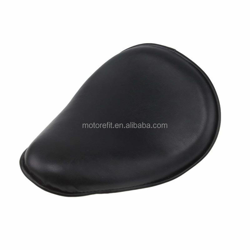 RTS Wholesaler supplier New Motorcycle Leather Custom Solo Spring Seat Hard Seat Bottom Davidson 883