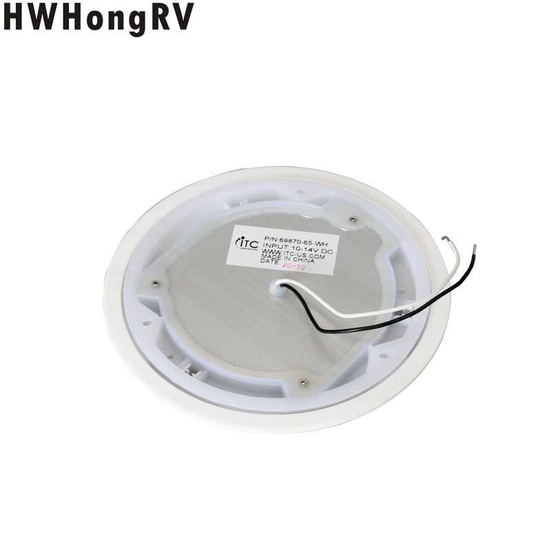 HWhongRV 12V Slim LED  Interior Caravan Car Truck Trailer Camper Yacht Boat RV refresh shower Light Van Motor Home White Lamp